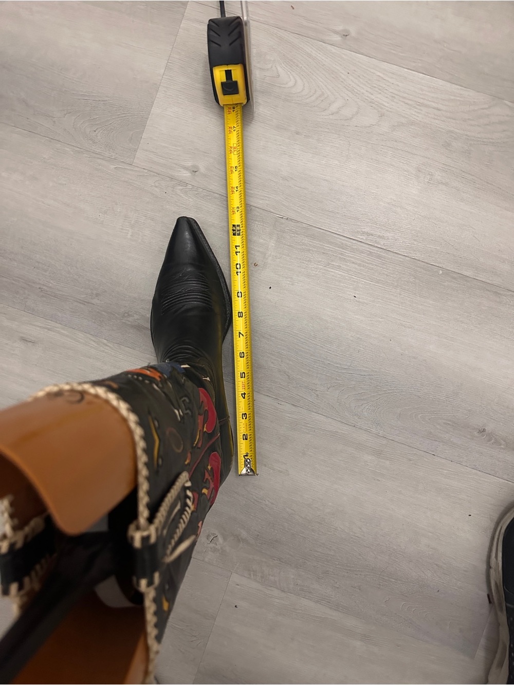 Vintage Rocketbusters Cowboy Boots with Colorful Skeleton Design - Picture 12 of 17